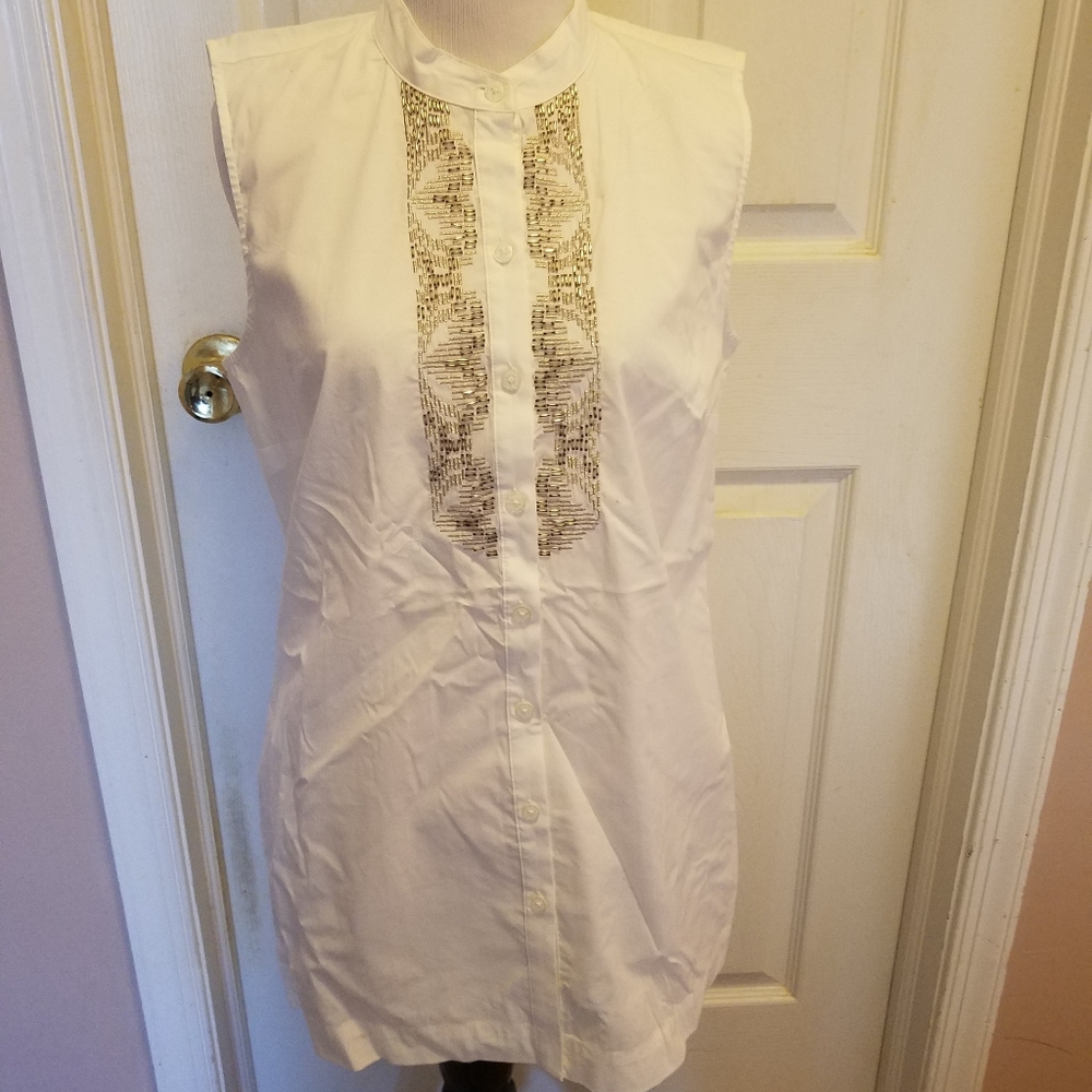 Sleeveless blouse Tunic
